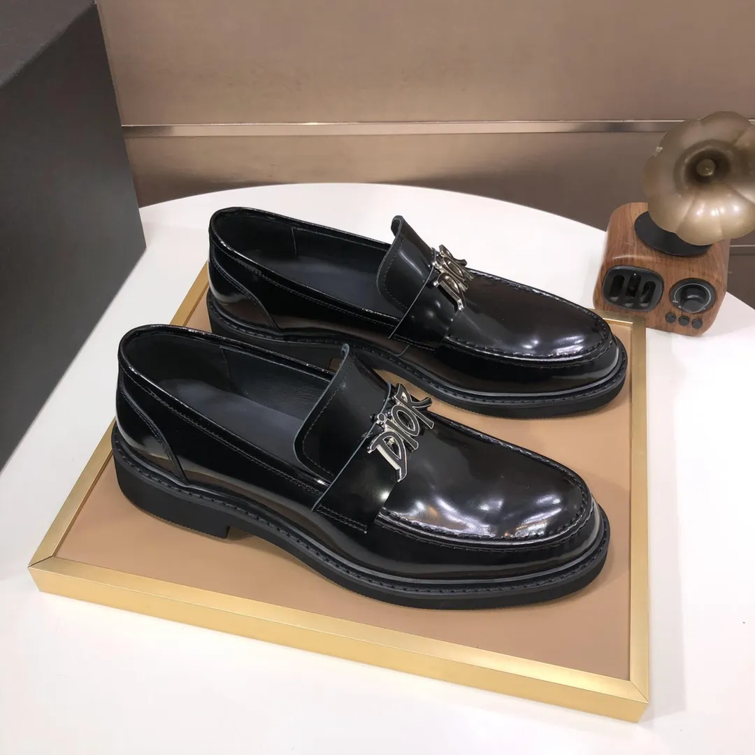 Men's shoes 💰680💰[Dior] (water-dyed cowhide lining) Dior original 1:1 high-quality factory, imported original materials, imported version of raw cowhide, water-dyed cowhide lining, original TPU outsole, code number: 38-44